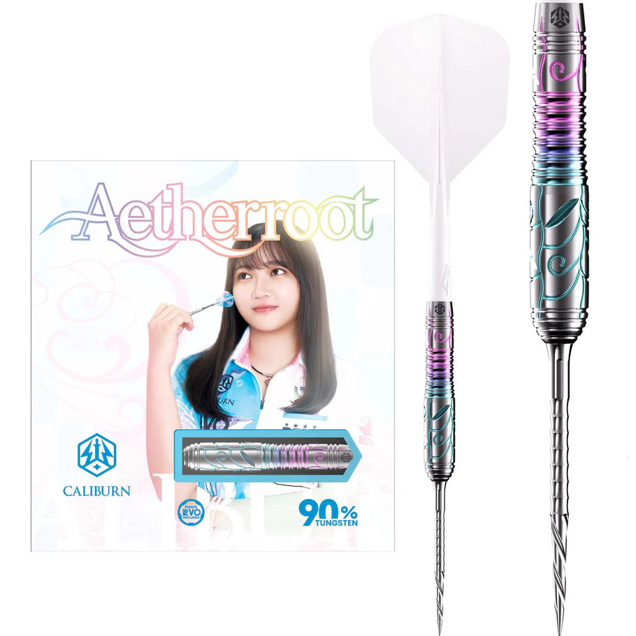 Caliburn Player Darts - Steeltip - 90% Tungsten - Aetherroot 21g