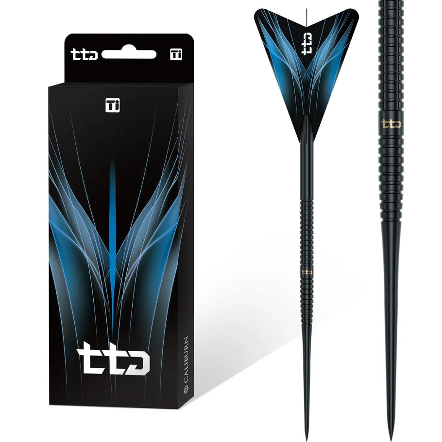 Caliburn TTD Darts - Komplett Titan Darts - T1 - Schwarz 5g