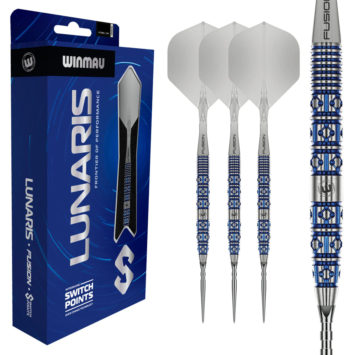 Winmau Lunaris Switch Point Tapered Steeldart