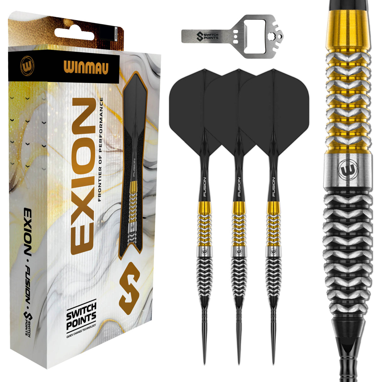 Winmau Exion Switch Point Torpedo Steeldart