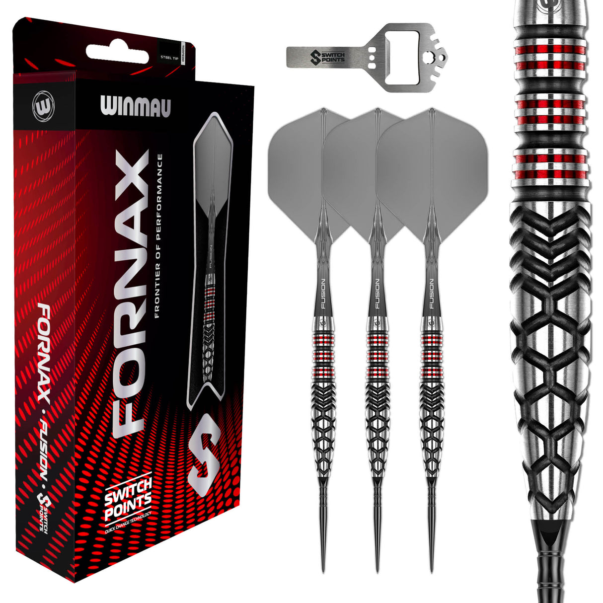 Winmau Fornax Switch Point Torpedo Steeldart