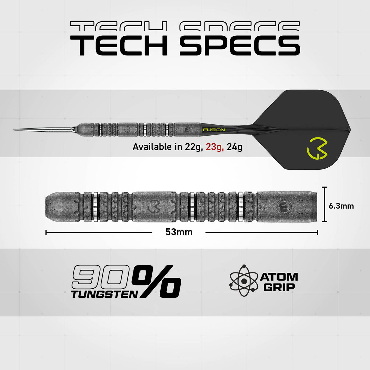 Winmau Michael Van Gerwen Signature Edition Switch Point Steeldarts