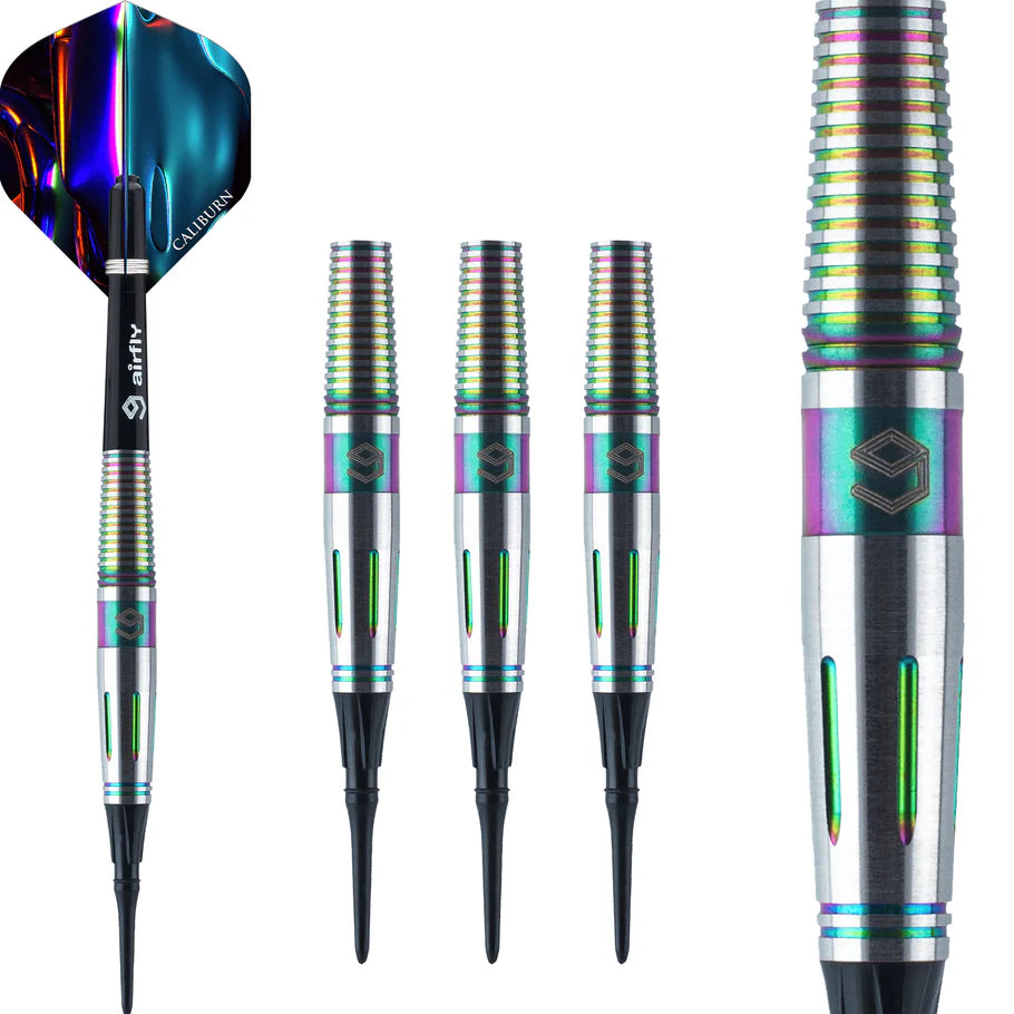 Caliburn Element Thunder Soft Tip Darts 90% Tungsten - 18g