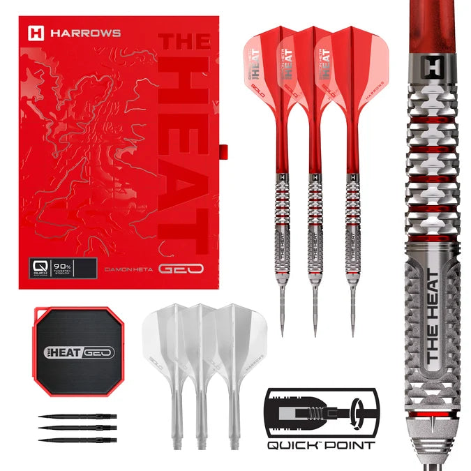 Harrows Damon Heta Geo QP Steeldarts