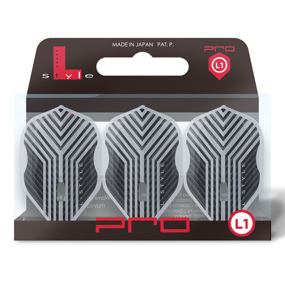 L-Style Signature Flights - Arno Merk V1 - L1Pro Clear White