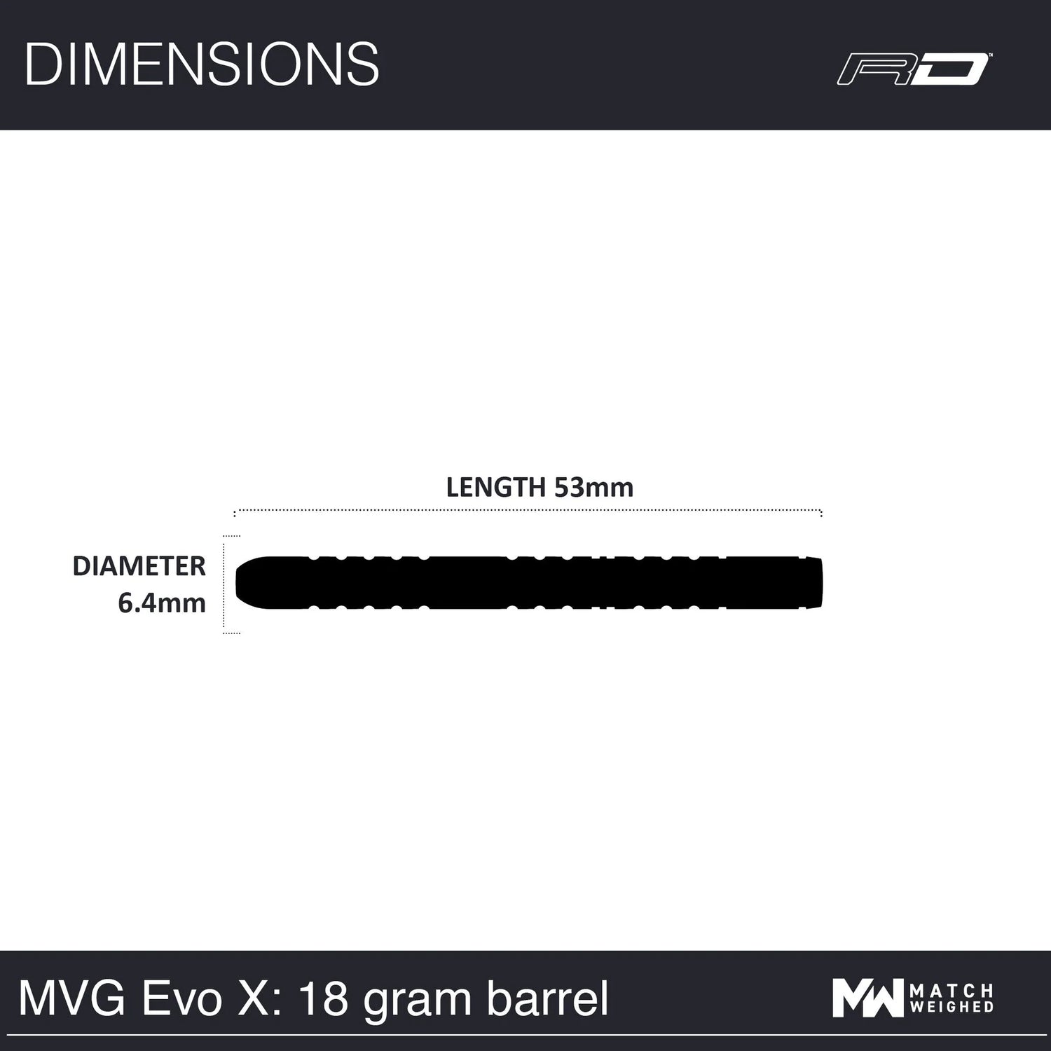 Winmau MVG Evo X Darts 90% 20g Soft Tip