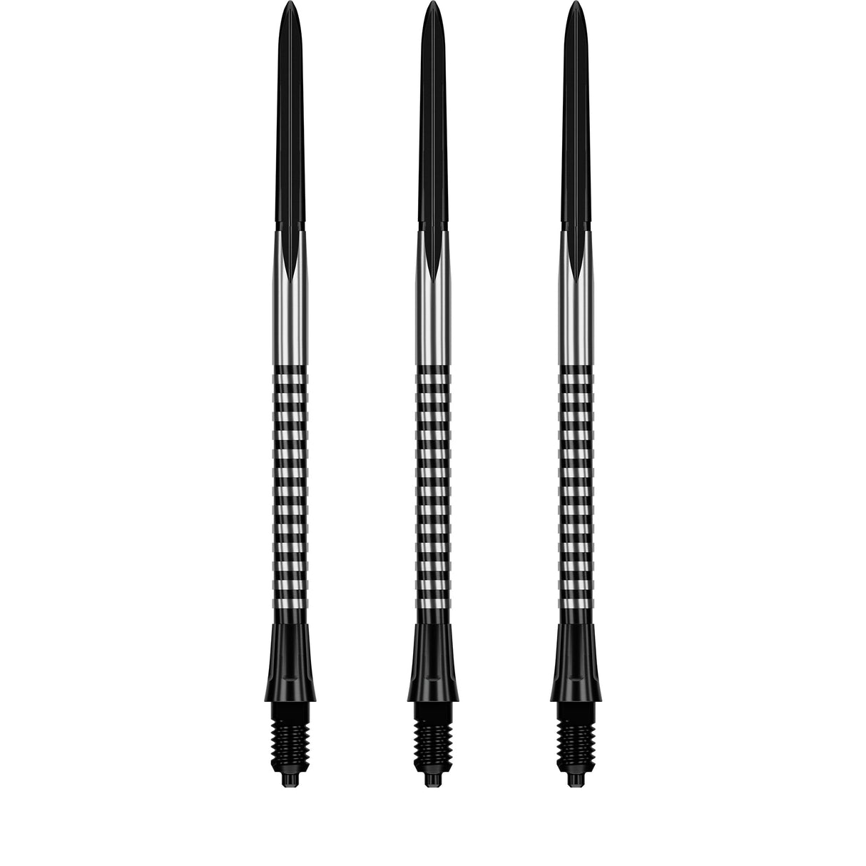 Caliburn EZ-EVO Dartspitzen - Dual Quad Flute - Schwarz