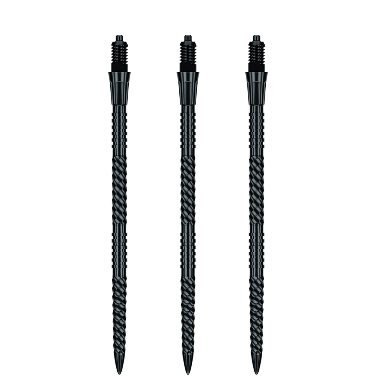 Caliburn EZ-EVO Dartspitzen - Helix Groove - Schwarz