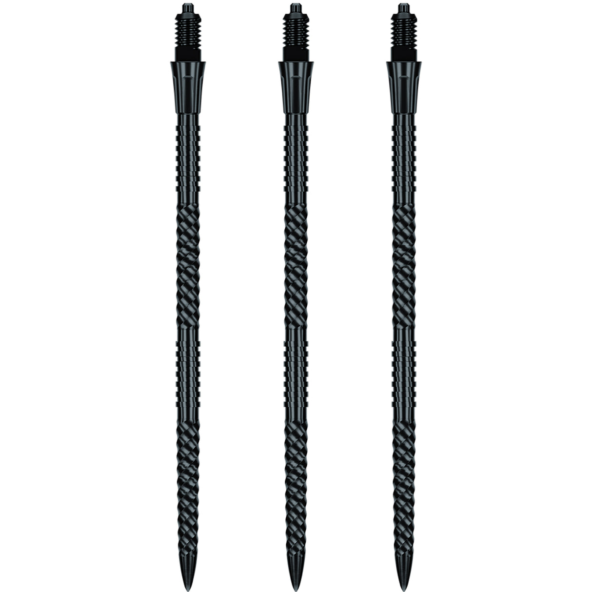 Caliburn EZ-EVO Dartspitzen - Helix Groove - Schwarz