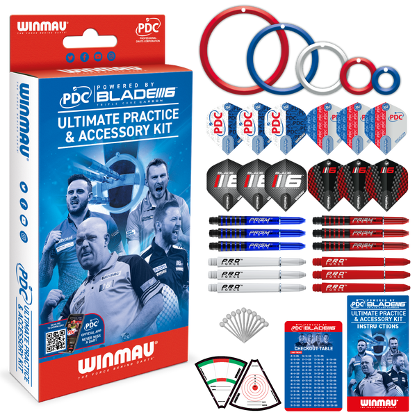 PDC ULTIMATE PRACTICE & ACCESSORY KIT