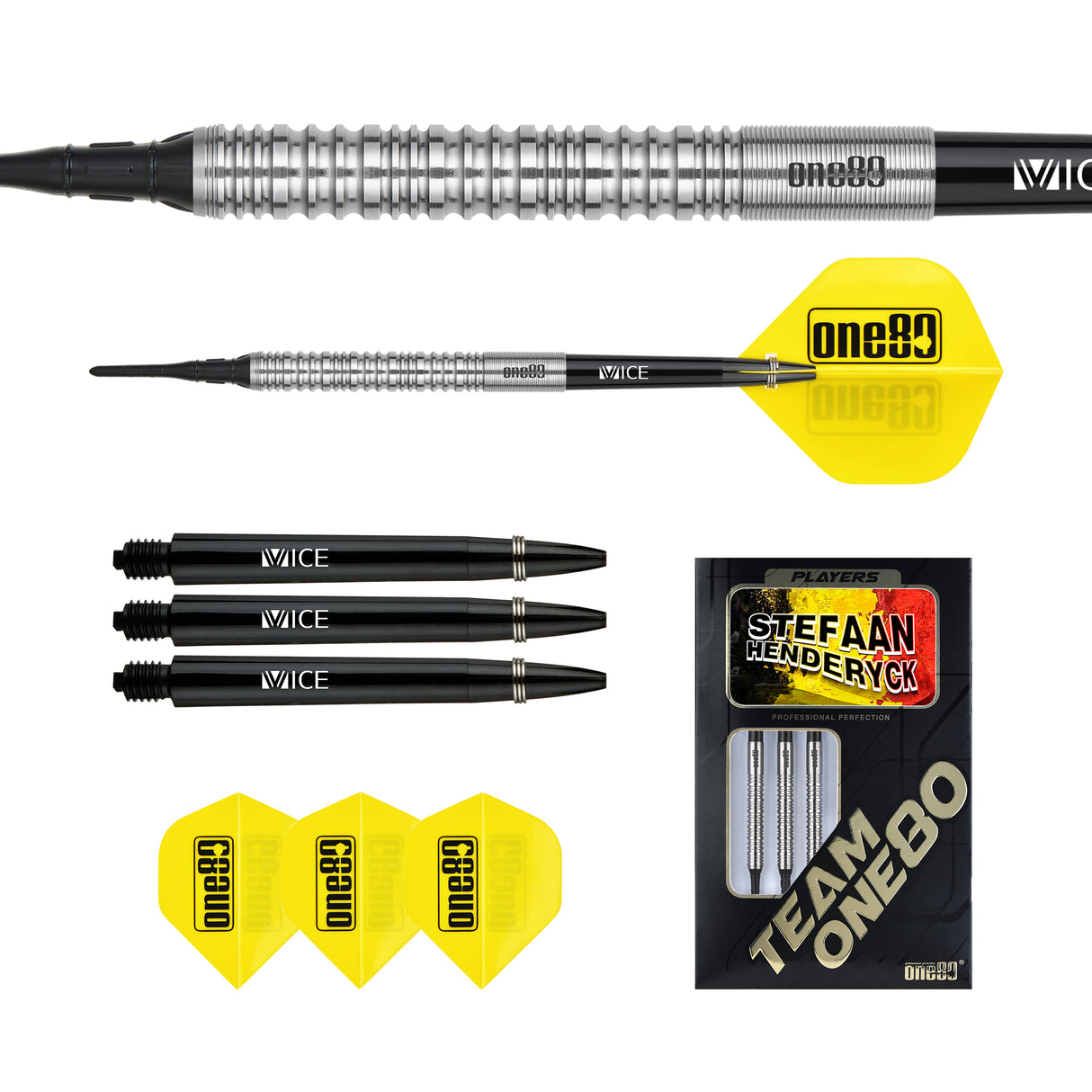 One80 Stefaan Henderyck Soft tip 18g