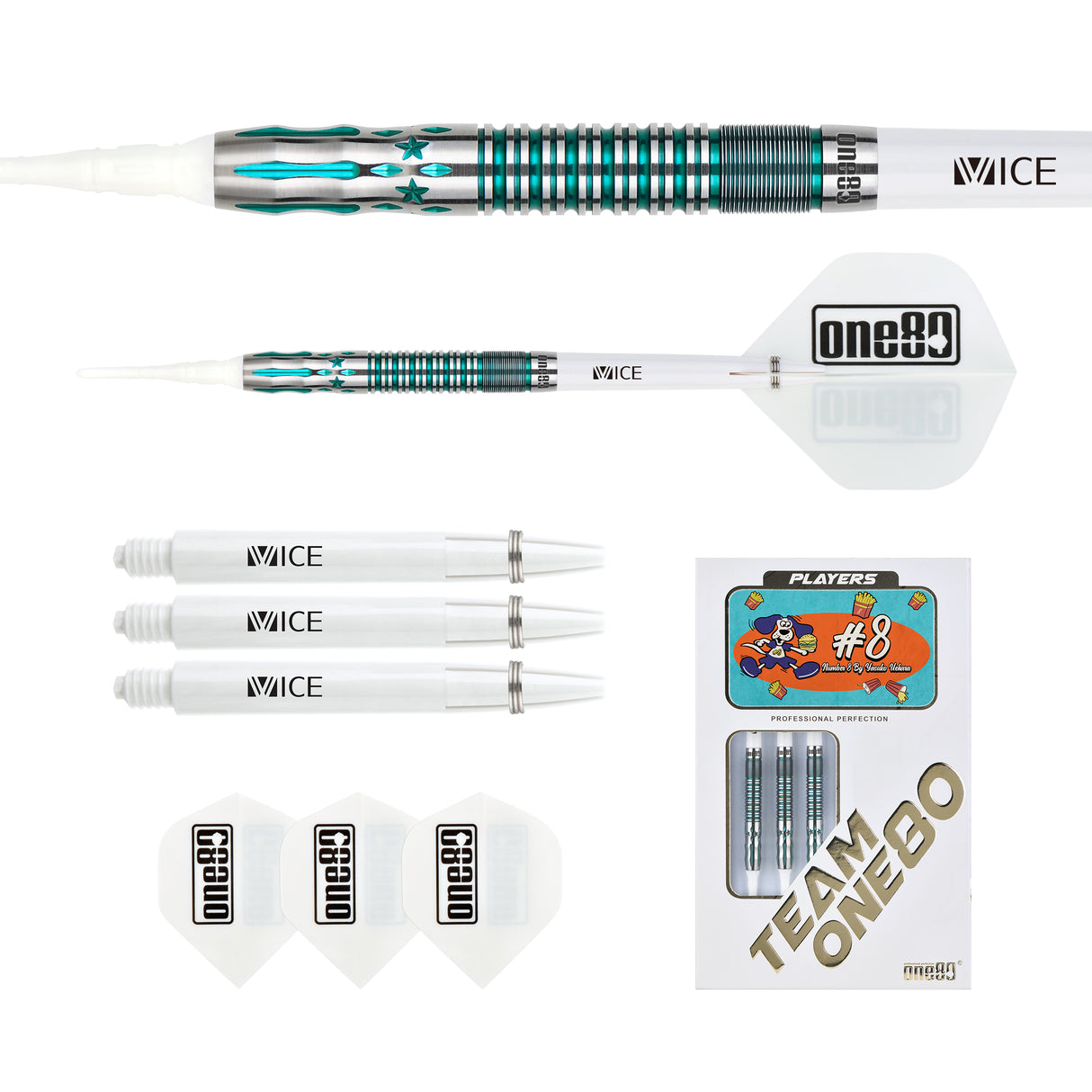 One80 Yasuko Uehara Signature Dart Soft tip 19g