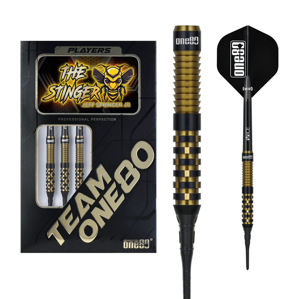 One80 Jeff Springer Signature Dart Soft Tip