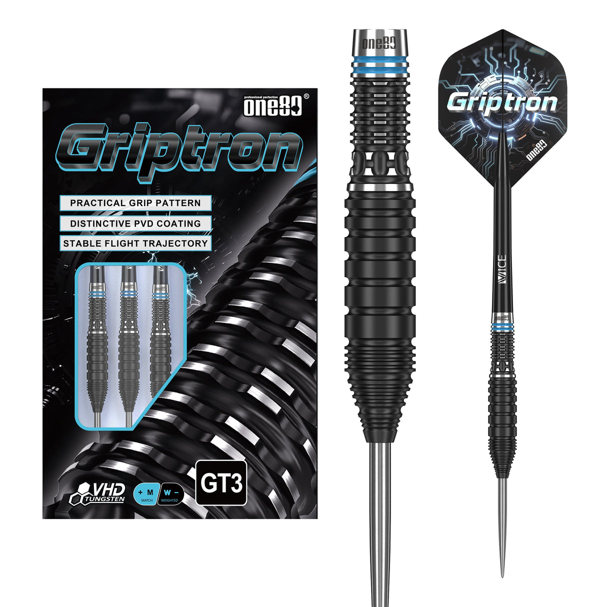 One80 Griptron GT3 Steeltip