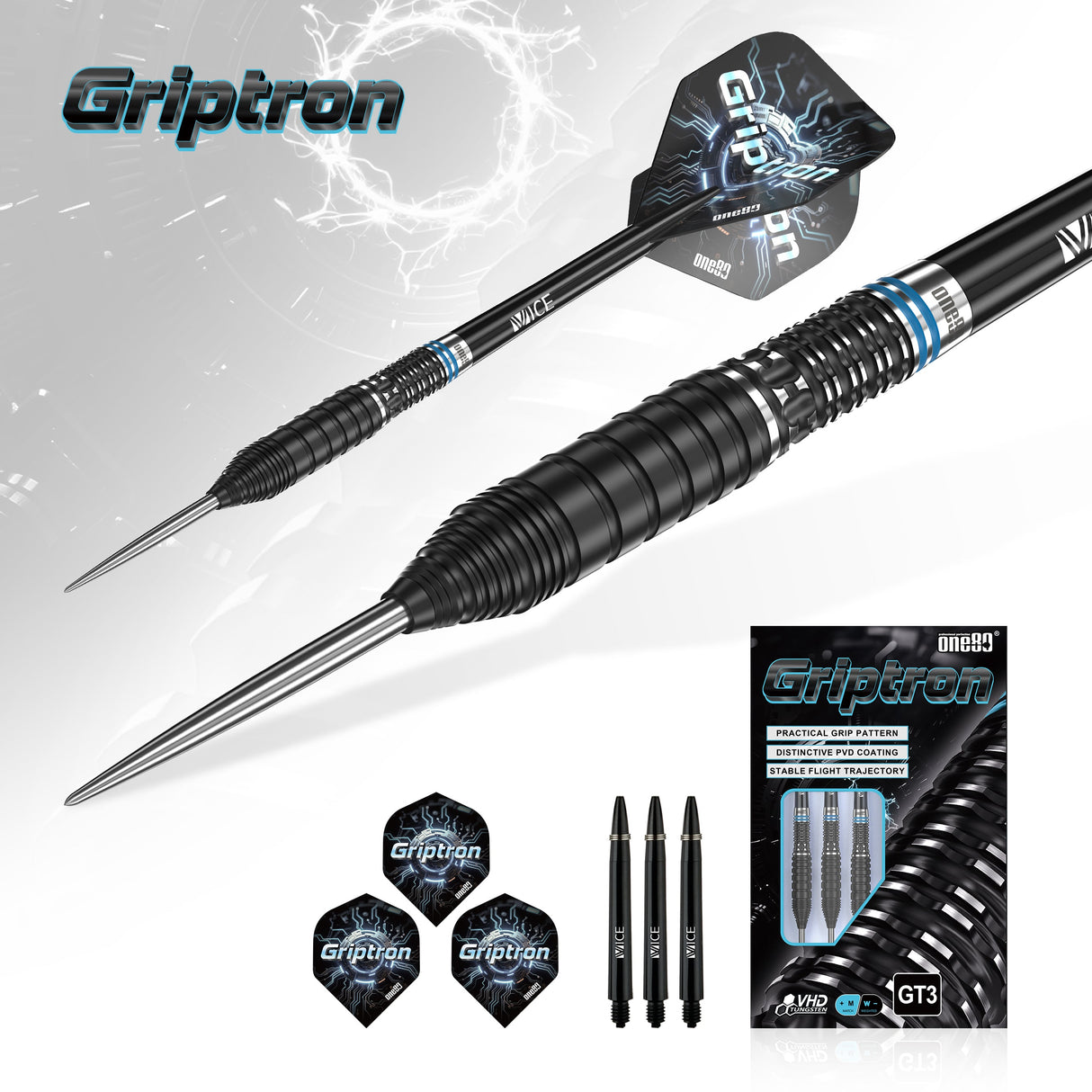 One80 Griptron GT3 Steeltip