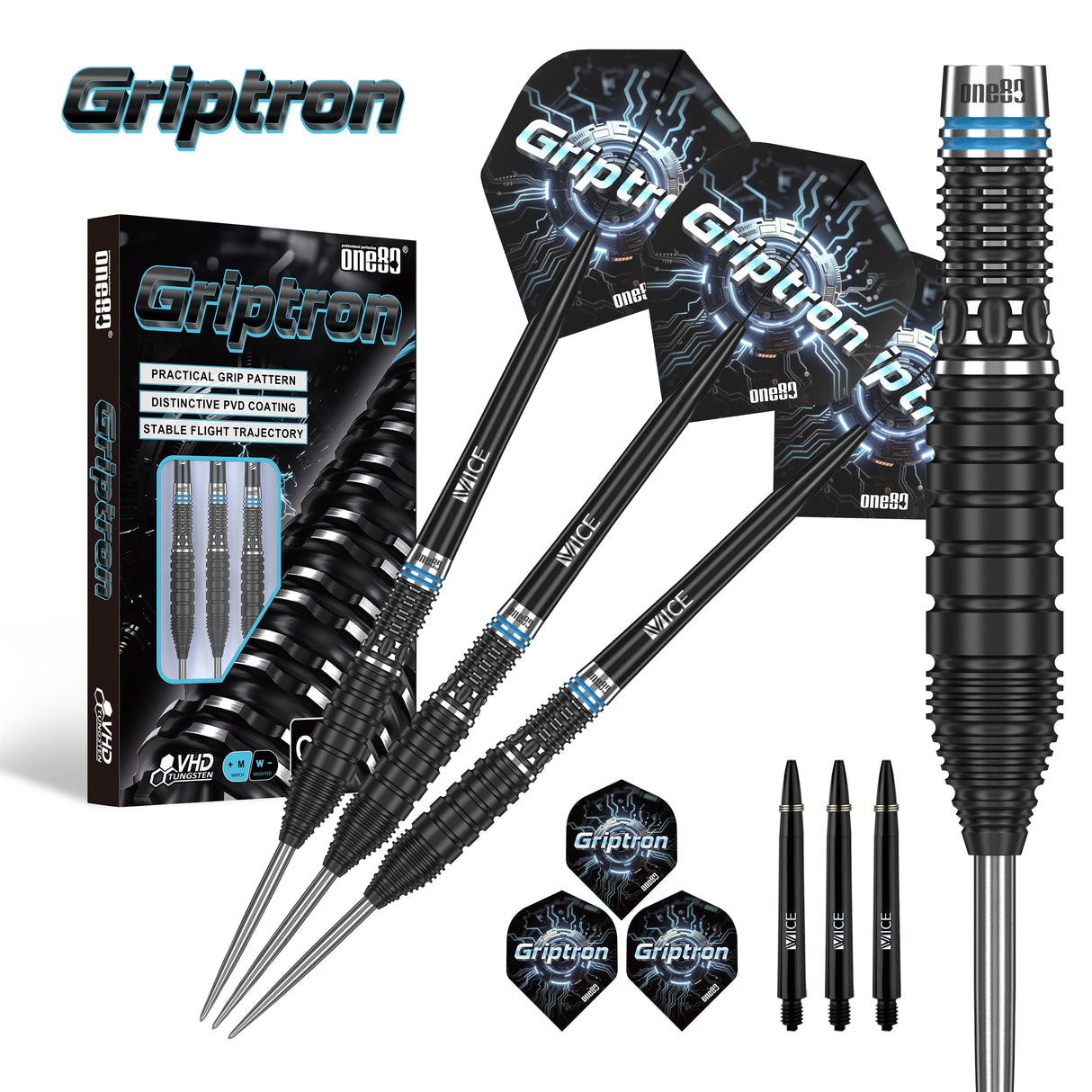 One80 Griptron GT3 Steeltip