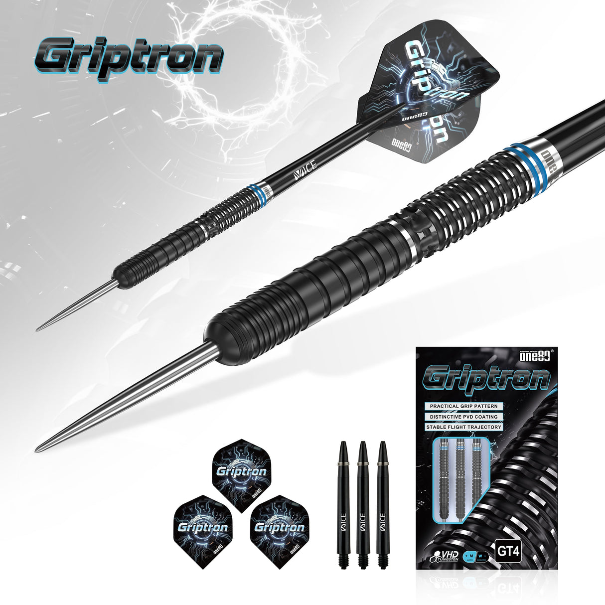 One80 Griptron GT4 Steeltip