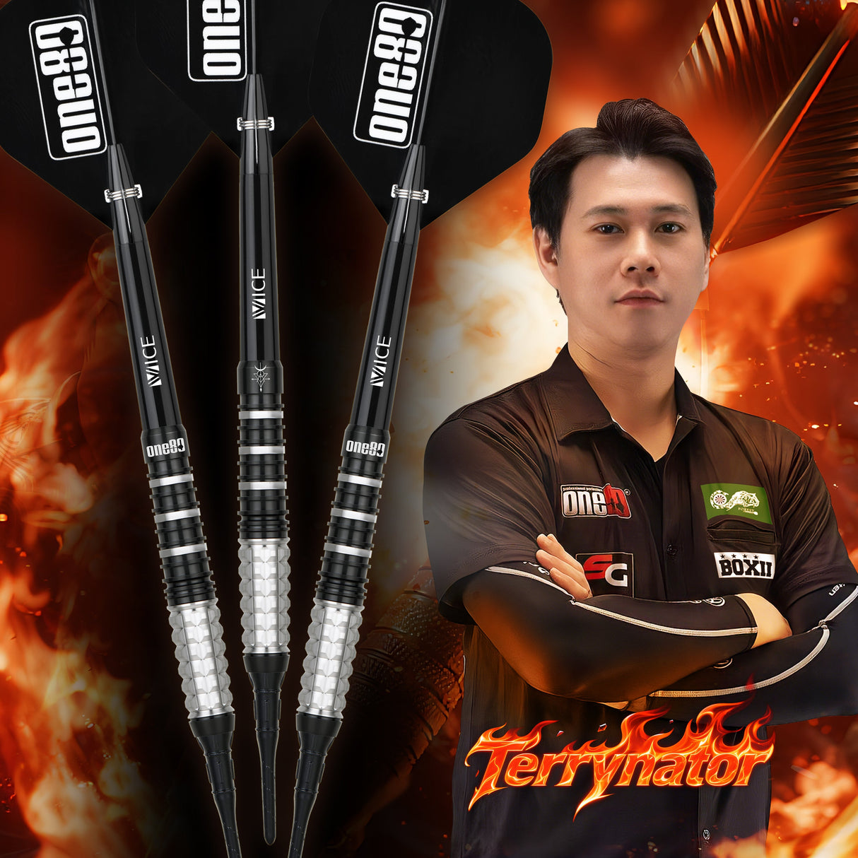 One80 Terry Tan Signature Dart Softtip 22g