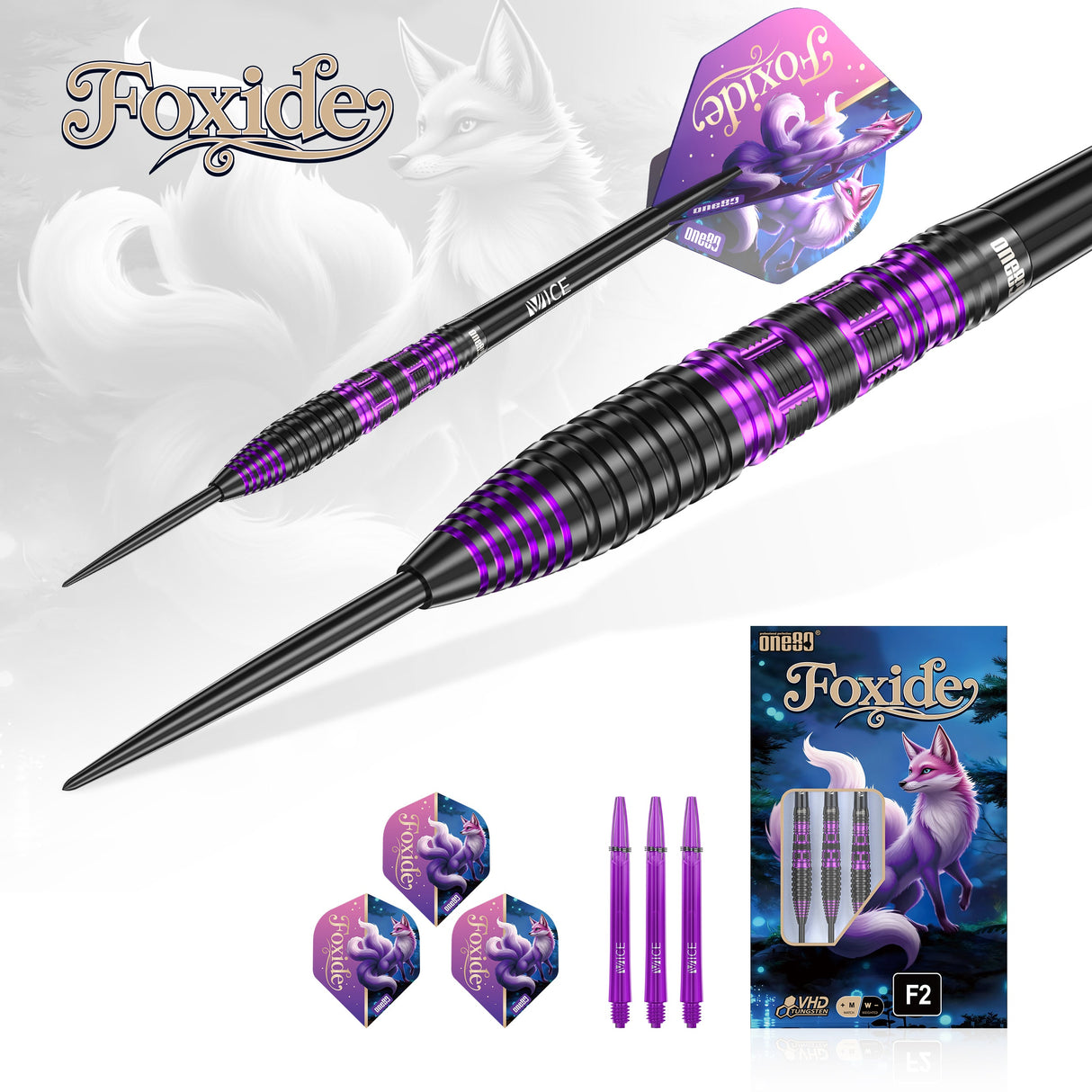 One80 Foxide F2 Steeltip