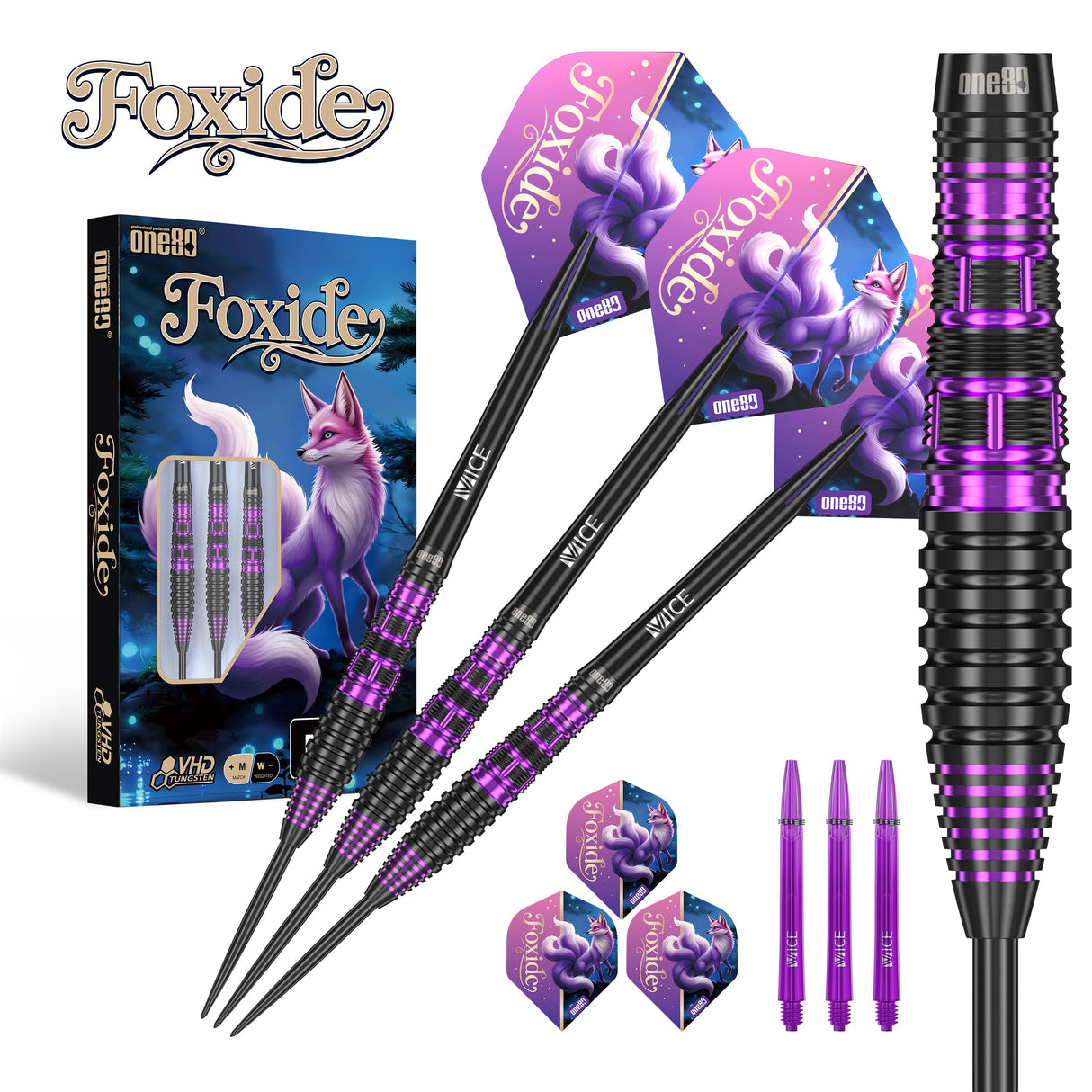 One80 Foxide F2 Steeltip