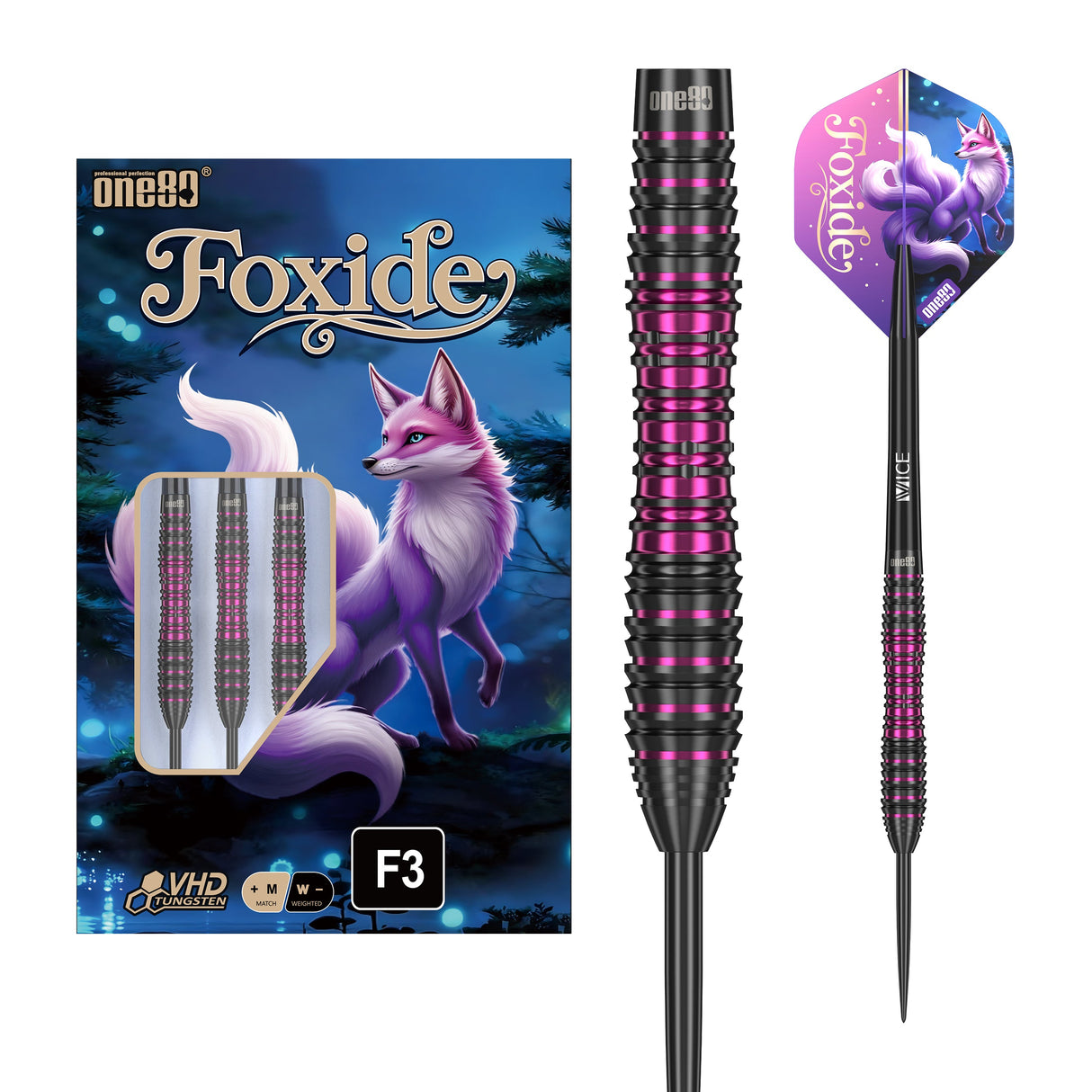 One80 Foxide F3 Steeltip