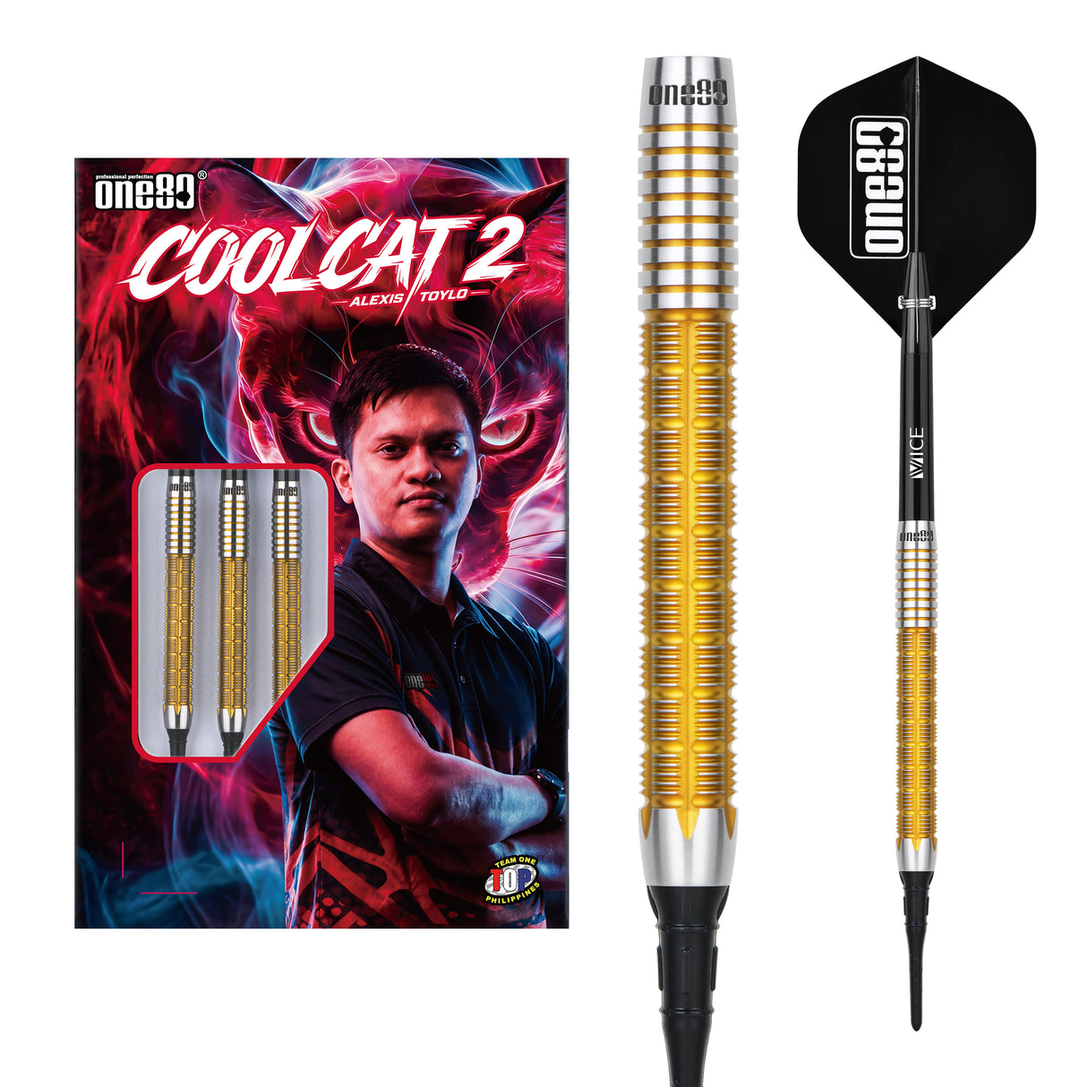 One80 Alexis Toylo Coolcat II Softip 21g