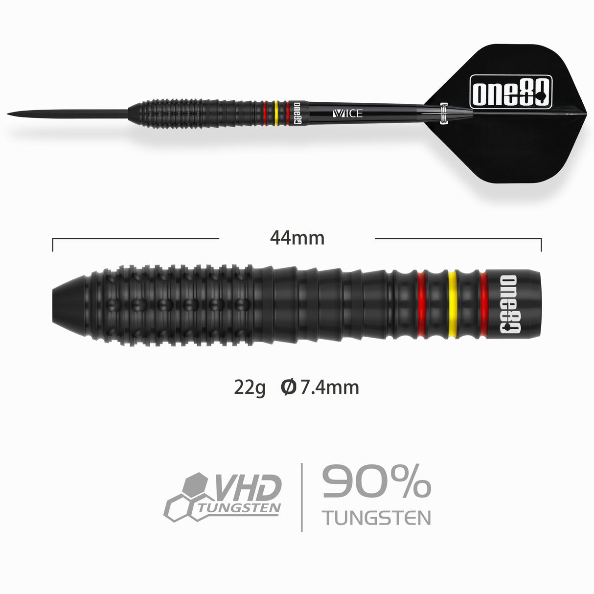 One80 Ricardo Perez V2 Steeltip 22g
