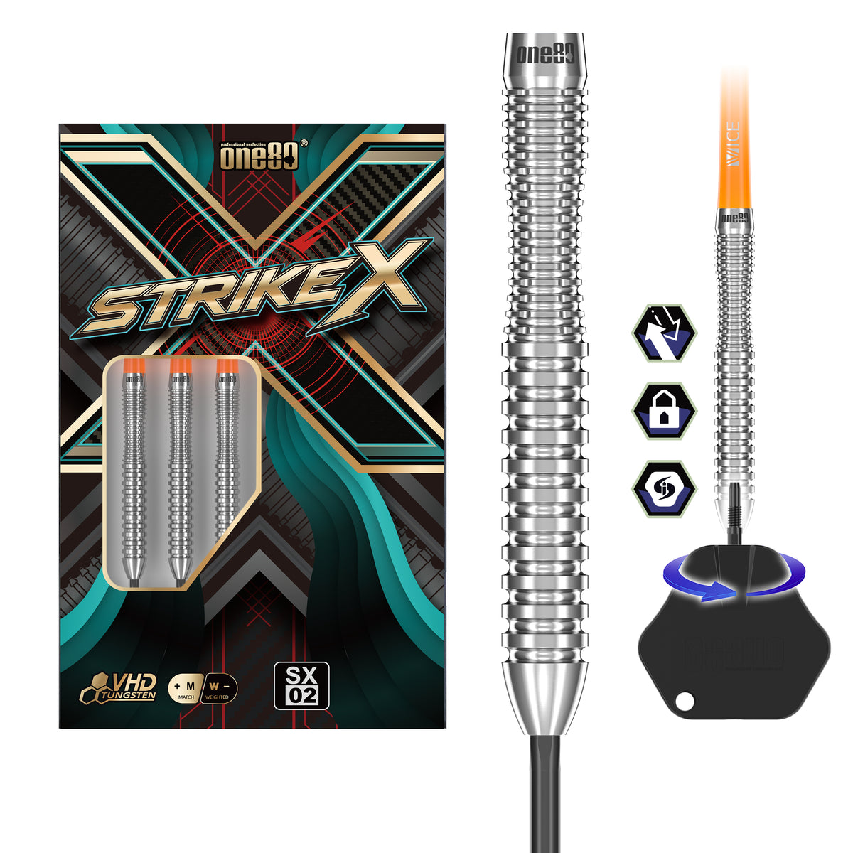 One80 Strike X SX02 Steeltip