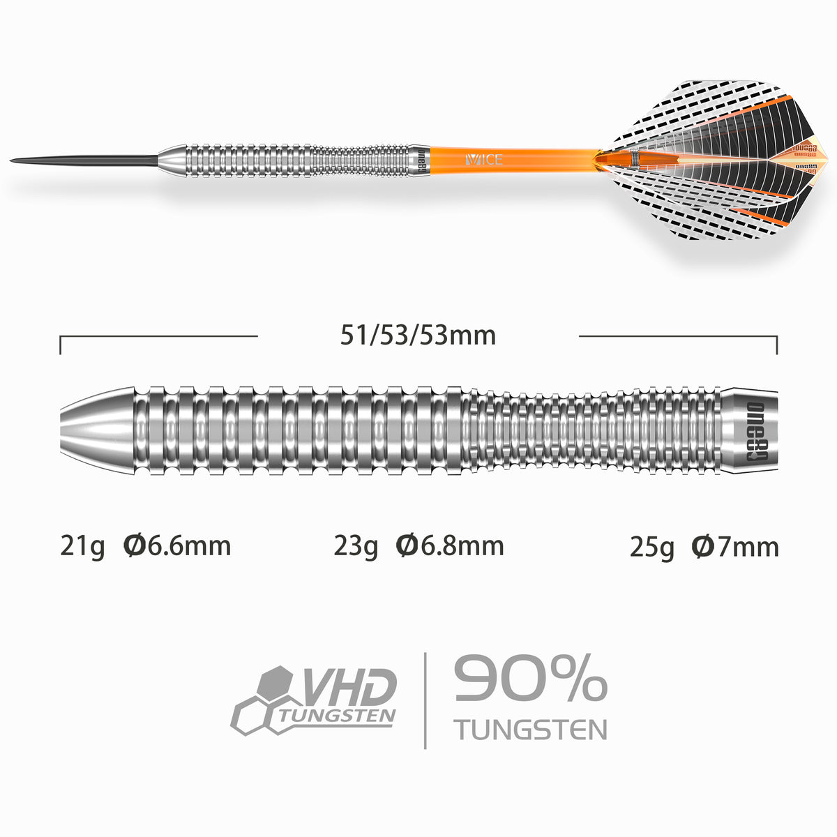 One80 Strike X SX02 Steeltip