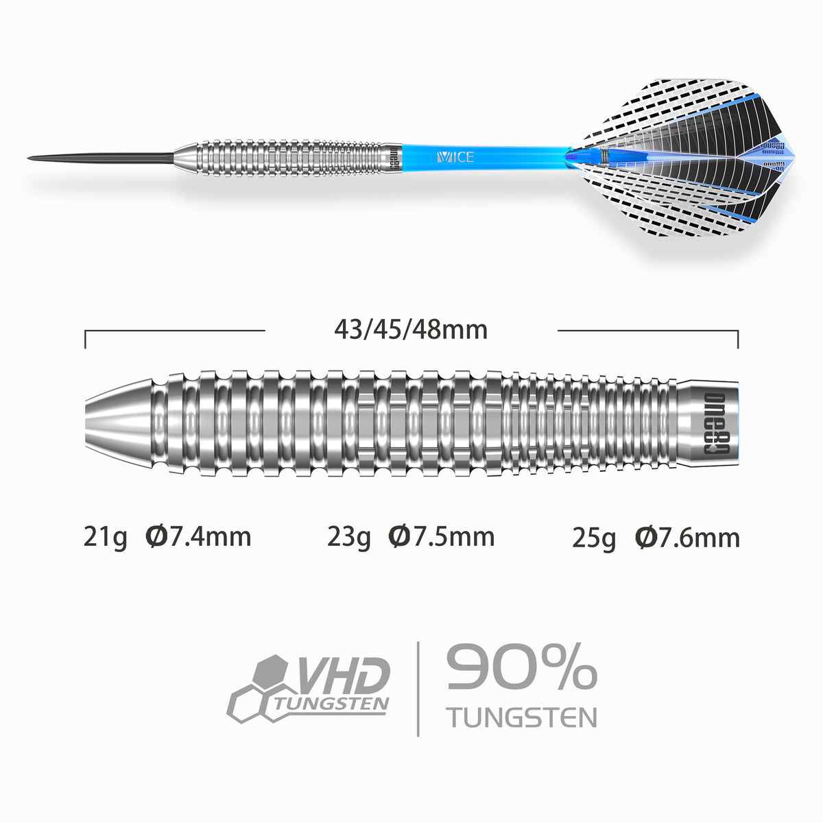 One80 Strike X SX03 Steeltip