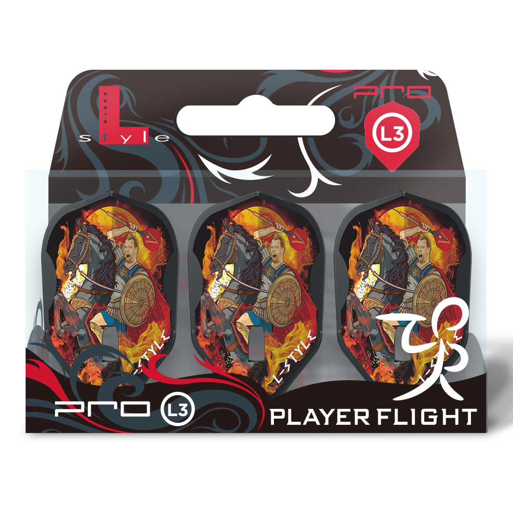 L-Style L3PRO Shape Alexander Merkx Black Flights