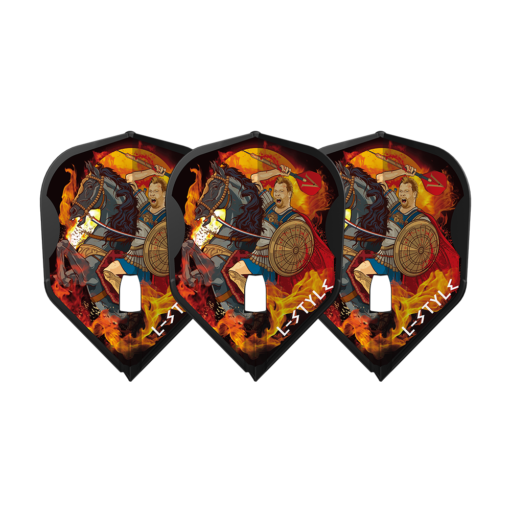 L-Style L3PRO Shape Alexander Merkx Black Flights