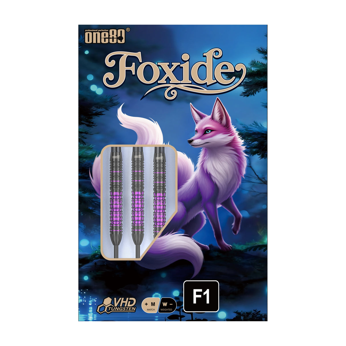 One80 Foxide F1 Steeltip