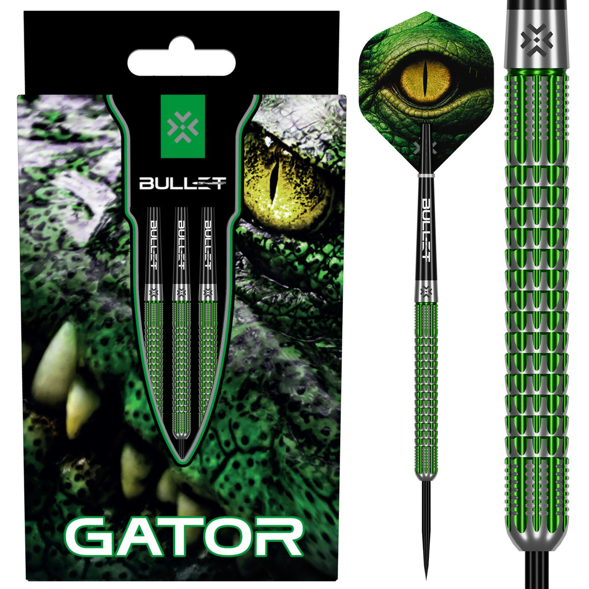 Bullet Gator 90% Tungsten Steeltip