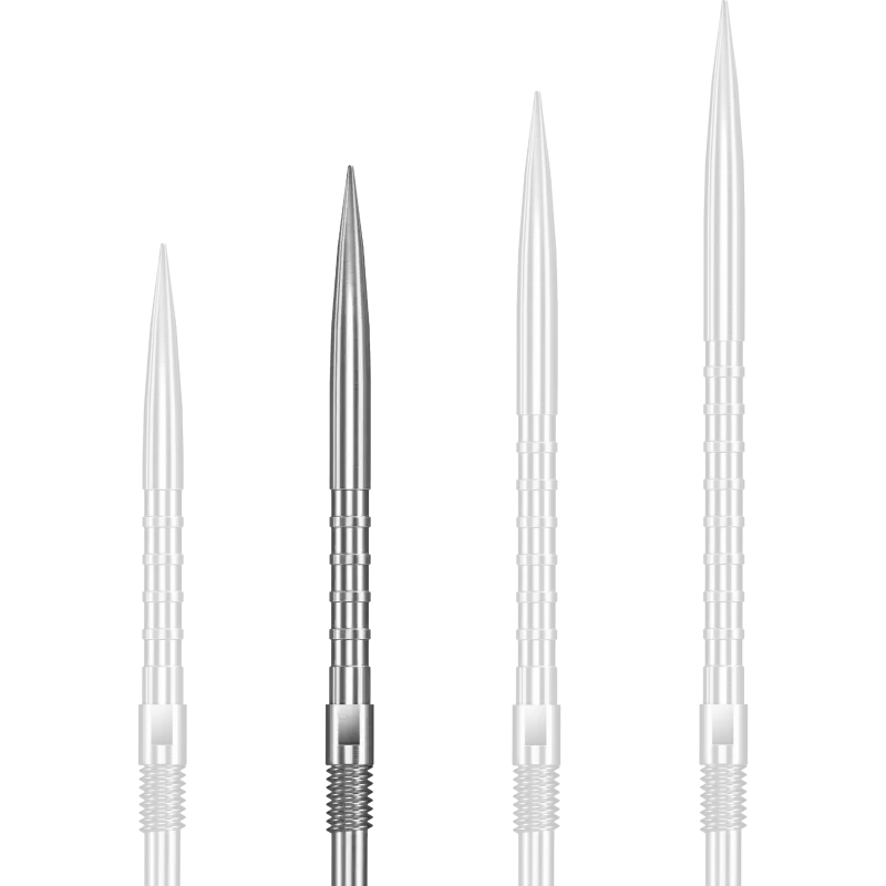 Harrows Quick Point - HM Grip - Silber