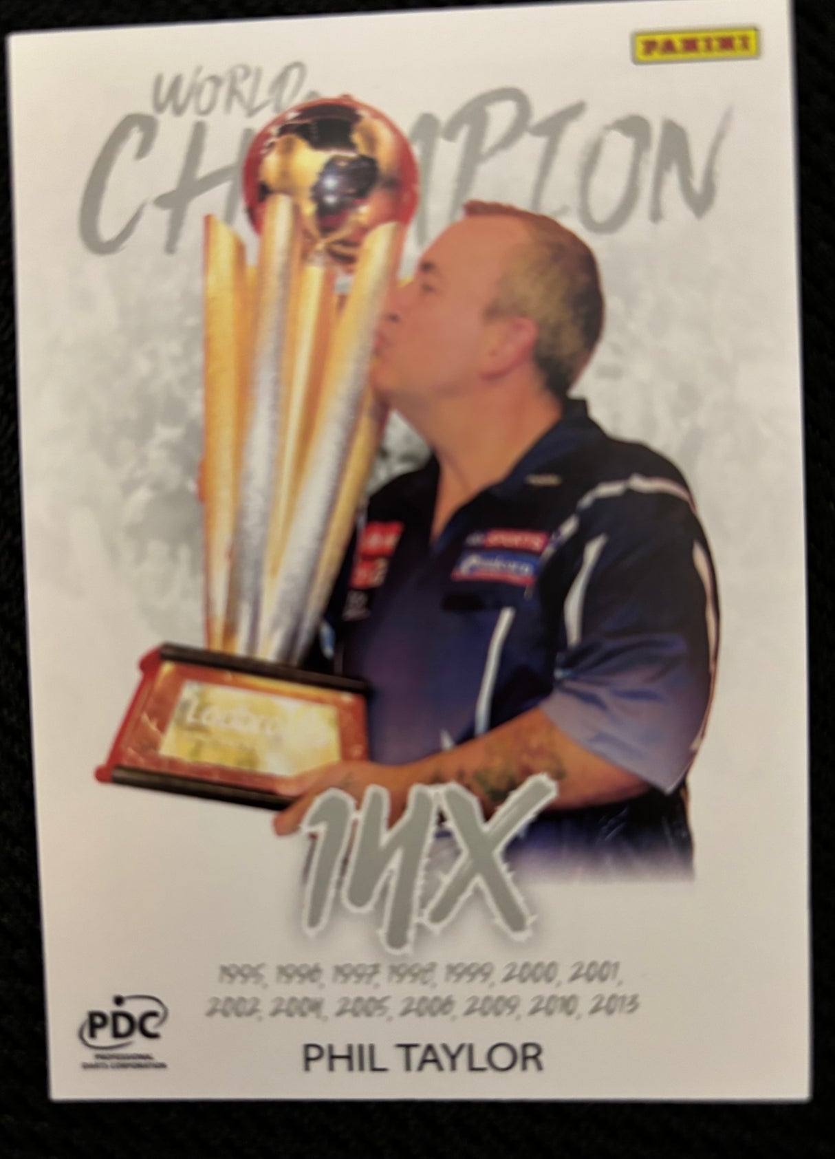 Panini PDC WM World Champions Base Cards