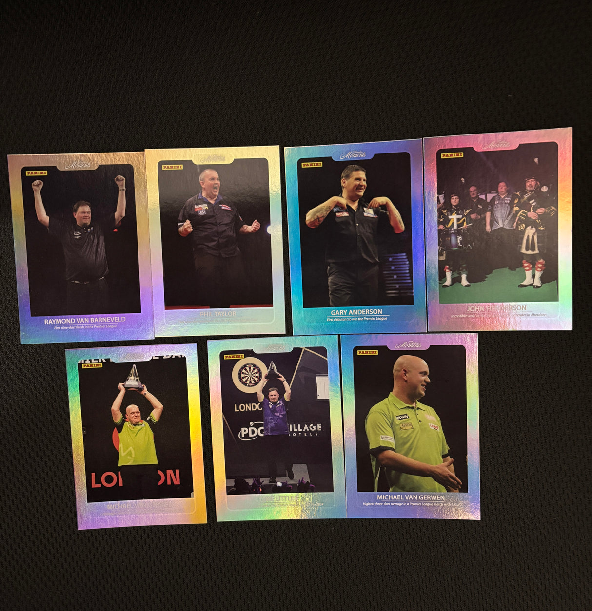 PDC Panini Premier League Edition Timeless Moments Cards