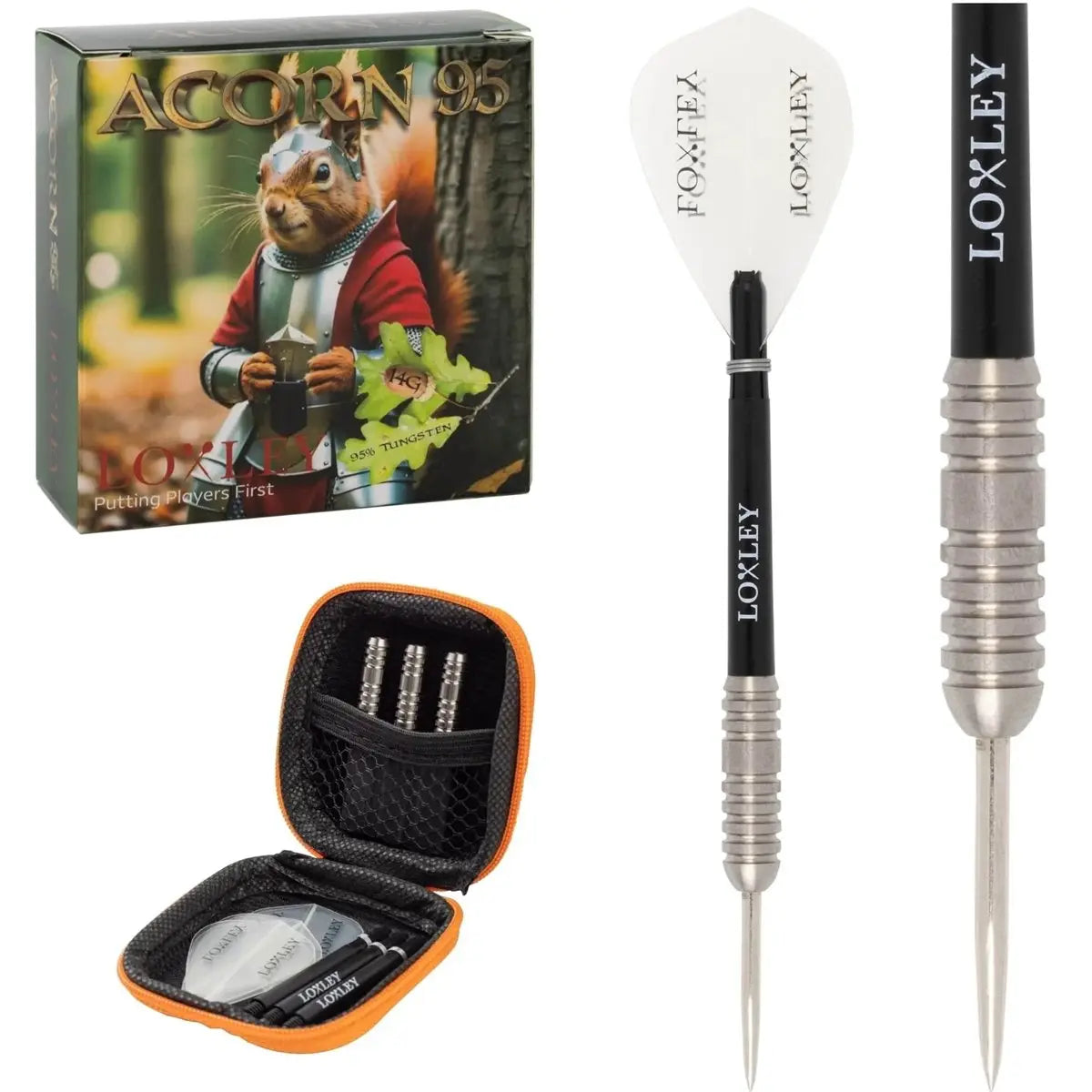 Loxley Acorn 95% Tungsten Steeldarts - 14 g