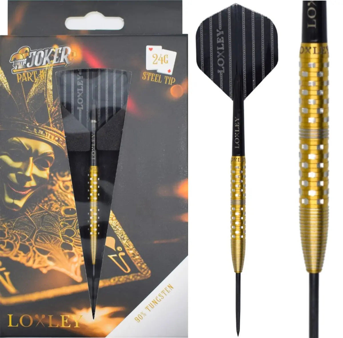 Loxley Joker Part II 90% Tungsten Steeldarts