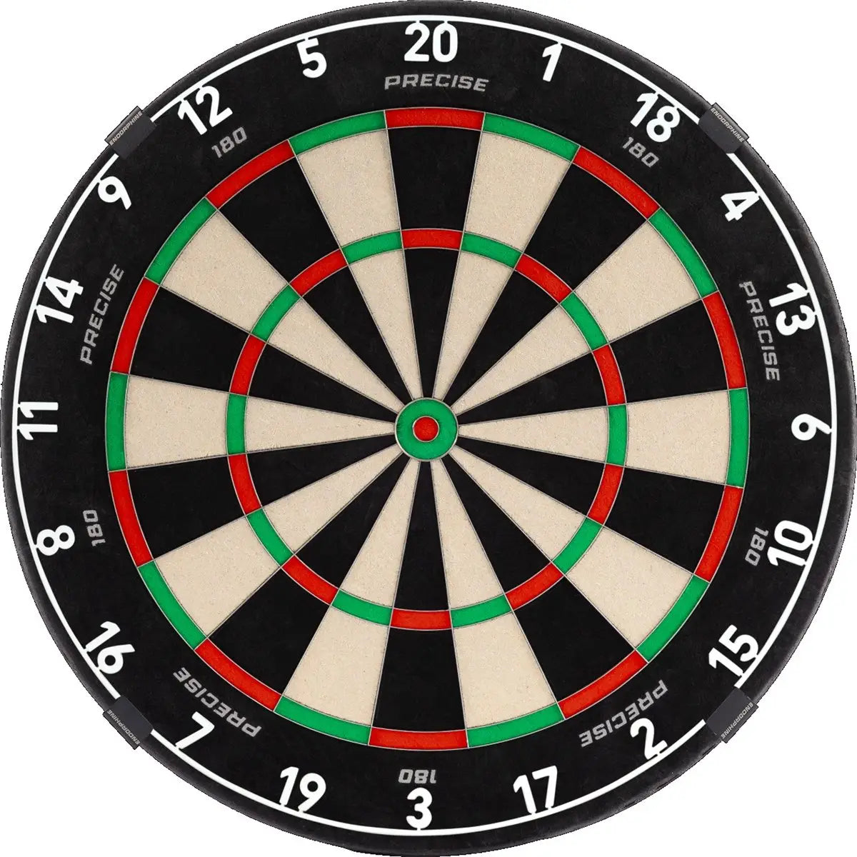 Precise 180 Endorphine Dartboard Classic White