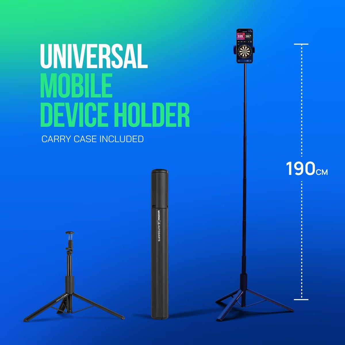 Winmau Autodarts Lens Stativ + 12 Monate Membership Bundle
