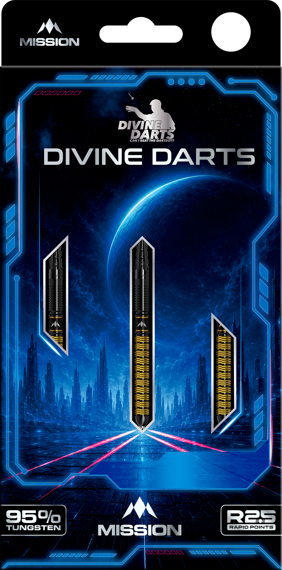 Mission Collab Series Jake Kenyon 24g Steeldarts 95%