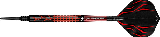 Mission Lava 20g Soft Tip - 95% Tungsten - Black & Red Electro
