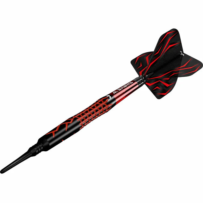 Mission Lava 20g Soft Tip - 95% Tungsten - Black & Red Electro