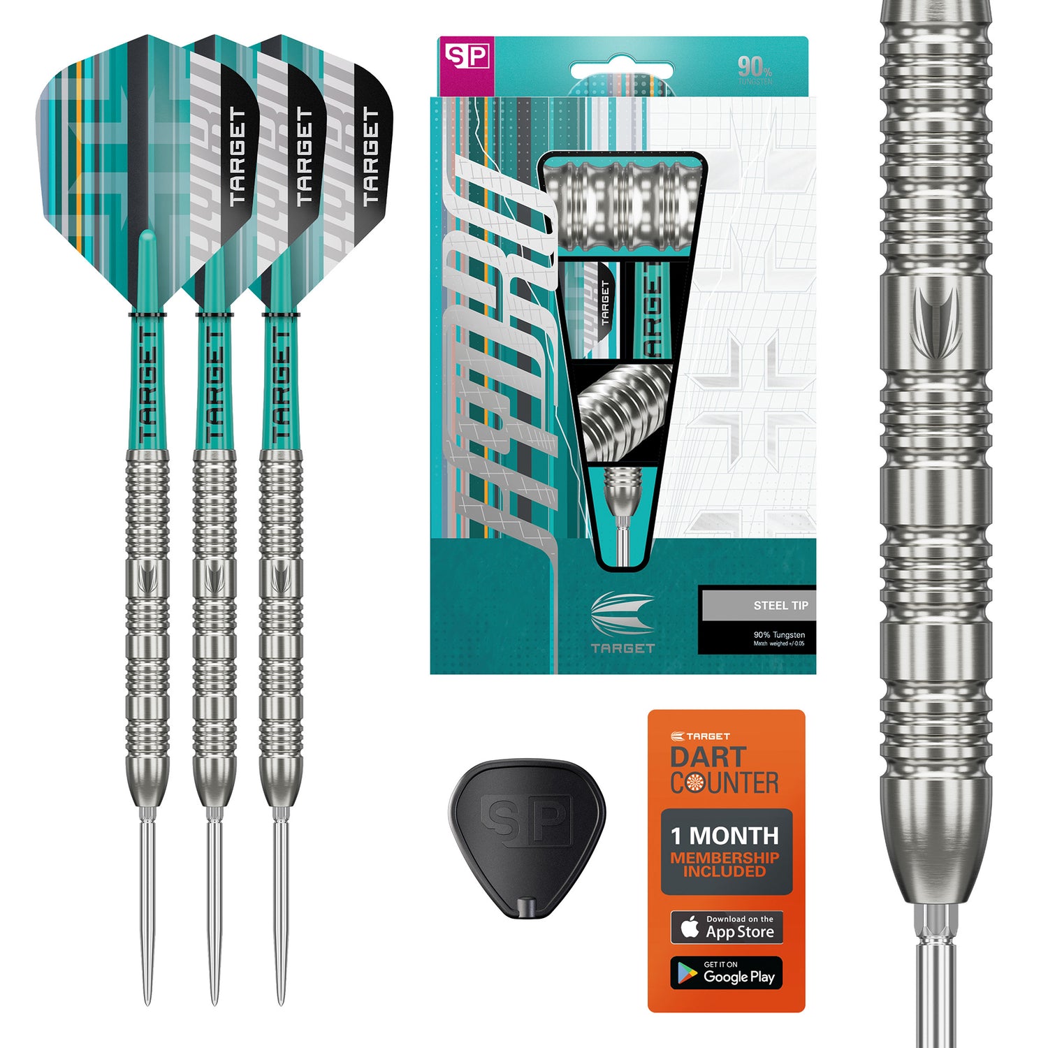 Target Hydro 90% 02 Swiss Steeltip