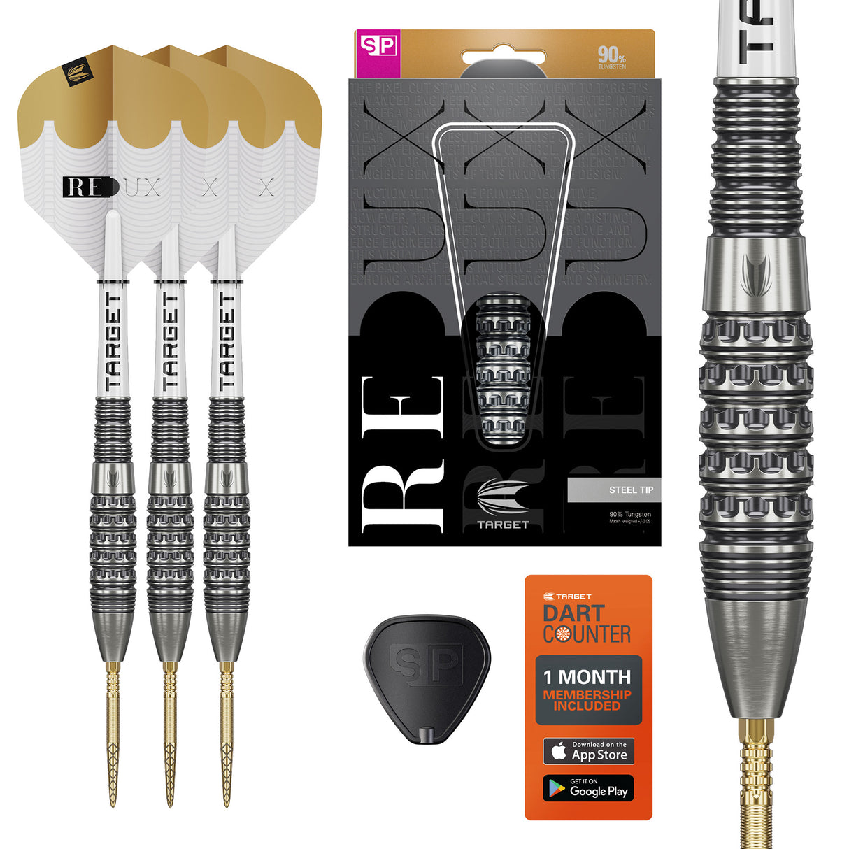 Target Redux 90% 02 Swiss Steeltip