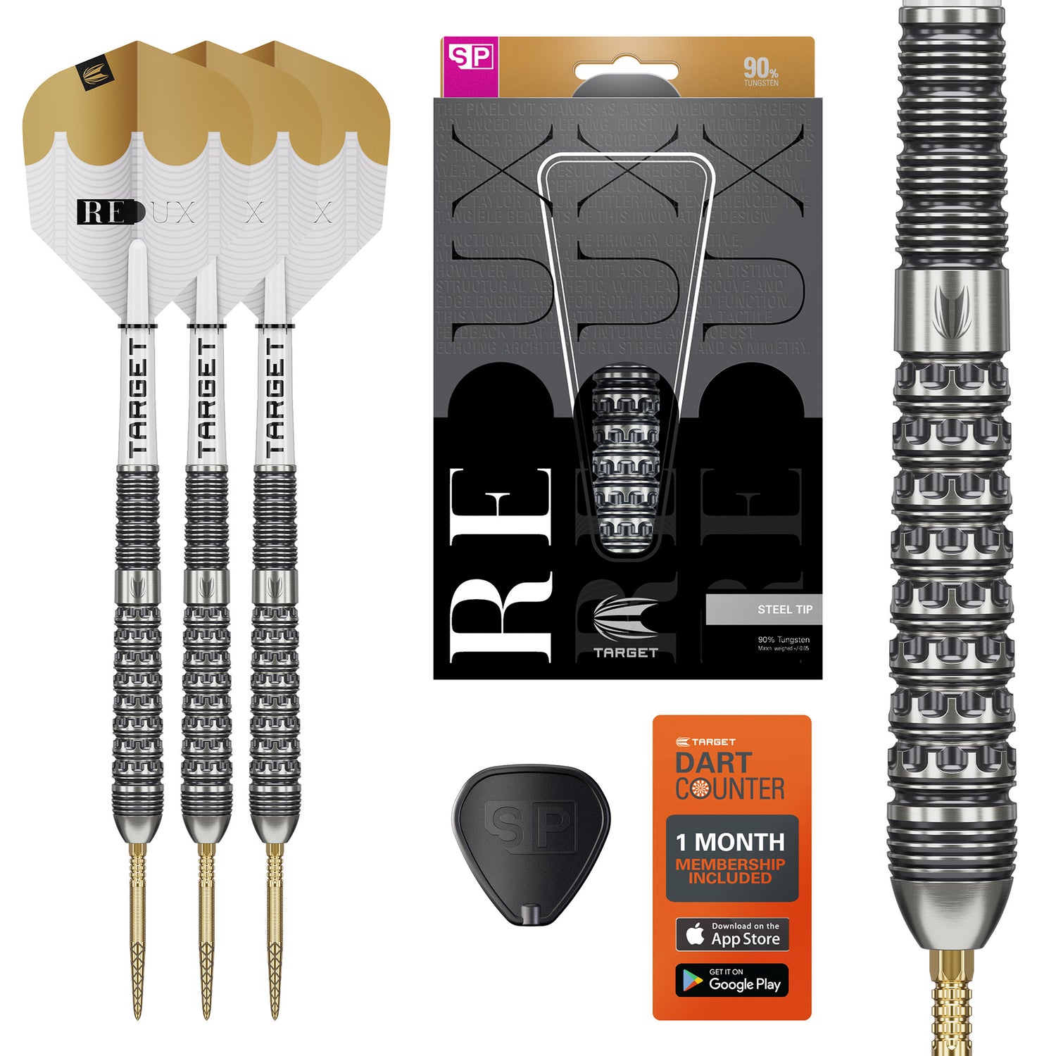 Target Redux 90% 03 Swiss Steeltip