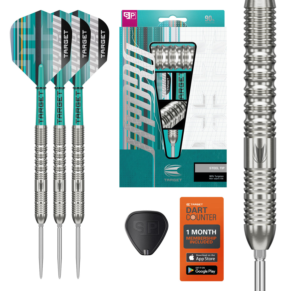 Target Hydro 90% 01 Swiss Steeltip