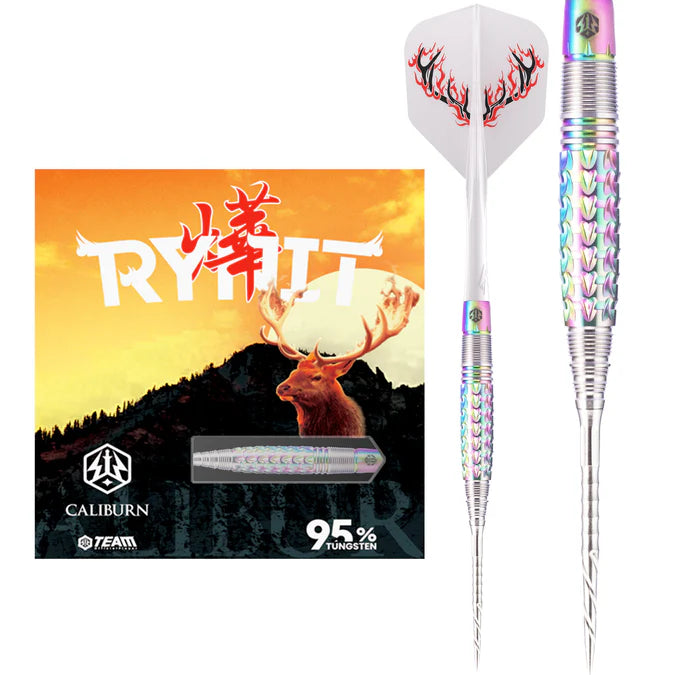 Caliburn Player Darts – Stahlspitze – 95 % Tungsten – Rynit