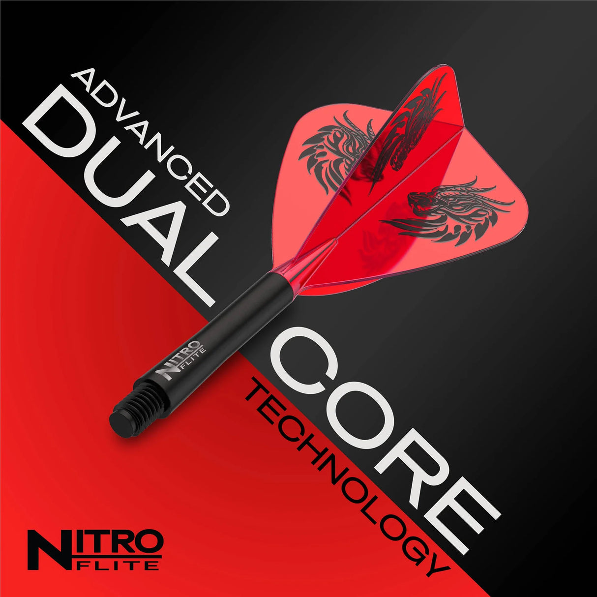 Red Dragon Nitro Flite Kite Jonny Clayton Edition - Dart Flights